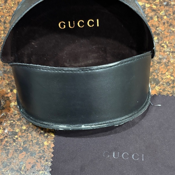 Gucci Black Leather Cap - Picture 1 of 8